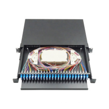 NEW ODF 19 Inch Rack Mount Slide Type 3U 72 port patch panel fiber optic distribution frame